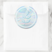Sticker Rond Sans Gluten Holographique (Sac)