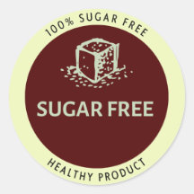 Sans sucre, produit sain