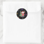 Sticker Rond Santa Claus (Sac)