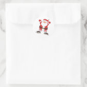 Sticker Rond Santa Clause (Sac)