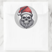 Sticker Rond Santa cool (Sac)