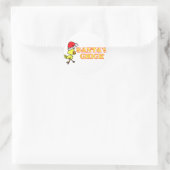 Sticker Rond Santas Chick (Sac)