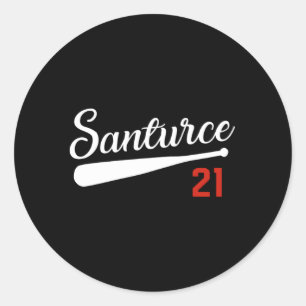 Sticker Rond Santurce 21 Porto Rico