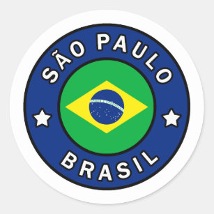 Sticker Rond São Paulo Brasil