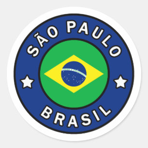 Sticker Rond São Paulo Brasil