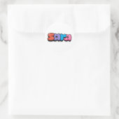 Sticker Rond Sara (Sac)