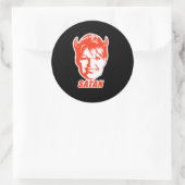 STICKER ROND SARAH SATAN (Sac)
