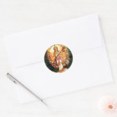 Sticker Rond Saraswati (Enveloppe)