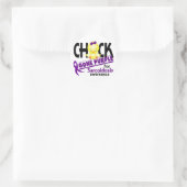 Sticker Rond Sarcoidose Chick Gone Purple 2 (Sac)
