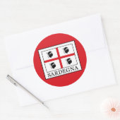 Sticker Rond Sardegna (Enveloppe)