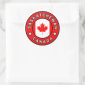 Sticker Rond Saskatchewan Canada (Sac)