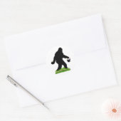 Sticker Rond Sasquatch de Pâques (Enveloppe)