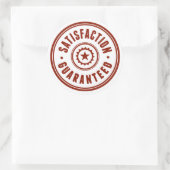 Sticker Rond Satisfaction garantie (Sac)