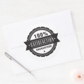 Sticker Rond Satisfaction garantie (Enveloppe)