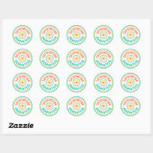 Sticker Rond Satisfaction garantie (Feuille)