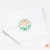 Sticker Rond Satisfaction garantie (Enveloppe)
