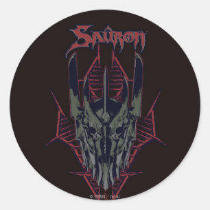 Sticker Rond Sauron Icon