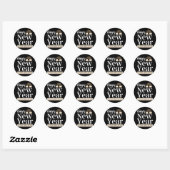 Sticker Rond Saut de lapin 211 (Feuille)