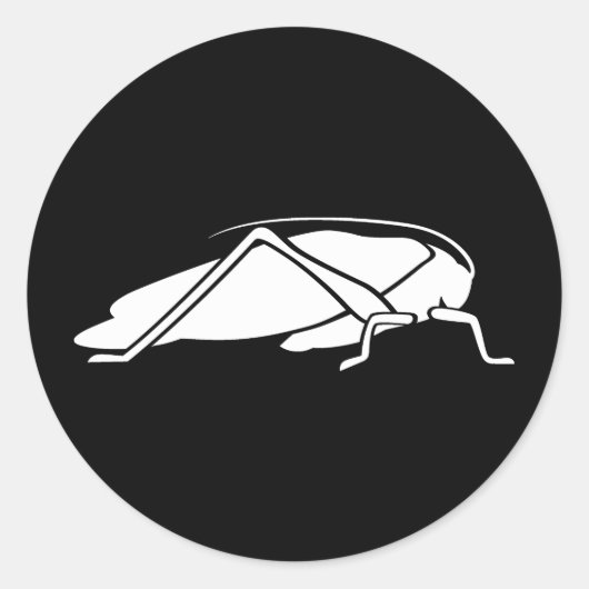 Sticker Rond Sauterelle (Devant)