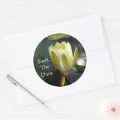 Sticker Rond Sauvegarder La Date (Enveloppe)