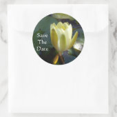 Sticker Rond Sauvegarder La Date (Sac)