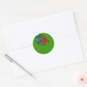STICKER ROND SAUVER LA PLANÈTE (Enveloppe)