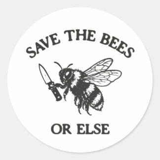 Sticker Rond Sauver Les Ees Boo Bees Cancer Du Sein Halloween F