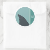 Sticker Rond sauver nos cercles de requins (Sac)