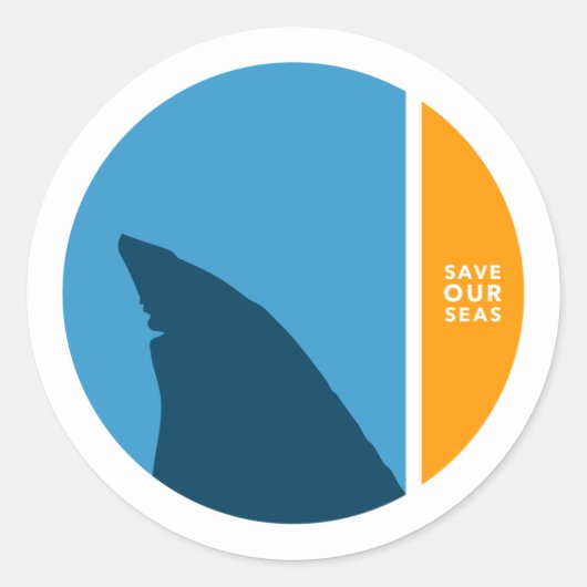 Sticker Rond sauver nos cercles maritimes (Devant)
