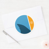 Sticker Rond sauver nos cercles maritimes (Enveloppe)