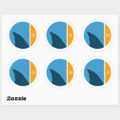 Sticker Rond sauver nos cercles maritimes (Feuille)
