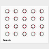 Sticker Rond sauveur (Feuille)