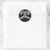 Sticker Rond Sauvez L'Éléphant (Sac)