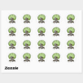 Sticker Rond Sauvez Les Arbres (Feuille)