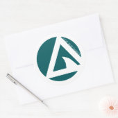Sticker Rond sauvez nos cercles de requins (Enveloppe)