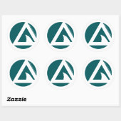 Sticker Rond sauvez nos cercles de requins (Feuille)