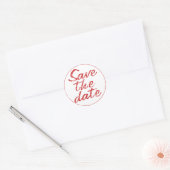 Sticker Rond Save (Enveloppe)