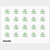 Sticker Rond Save America Go Galt (Feuille)