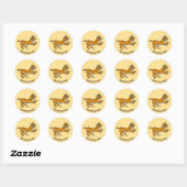 Sticker Rond Save LYNXES - Faune - Nature (Feuille)