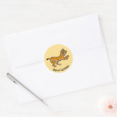 Sticker Rond Save LYNXES - Faune - Nature (Enveloppe)