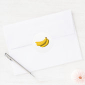 Sticker Rond Saveur de banane (Enveloppe)