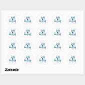 Sticker Rond savewatercoastie2 (Feuille)