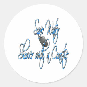 Sticker Rond savewatercoastie3
