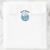 Sticker Rond Savon Quel Amusant Soap Pun (Sac)