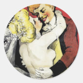 Sticker Rond Scala ~ Enfin, réservé ! (Devant)