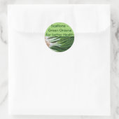 Sticker Rond Scallions/Oignons verts (Sac)