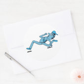 Sticker Rond Scarper. (Enveloppe)