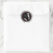 Sticker Rond Sceau Barack Obama (Sac)