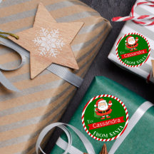 Sceau cadeau de Noël