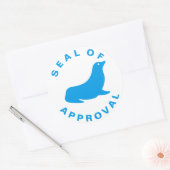 Sticker Rond Sceau d'approbation (Enveloppe)